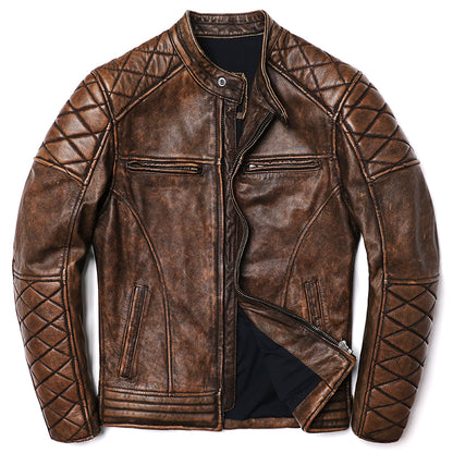 Men's Cow Leather Jacket