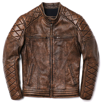 Men's Cow Leather Jacket