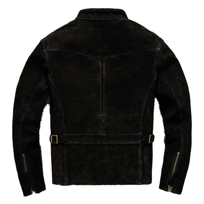 Spring Casual Leather Jacket for Men