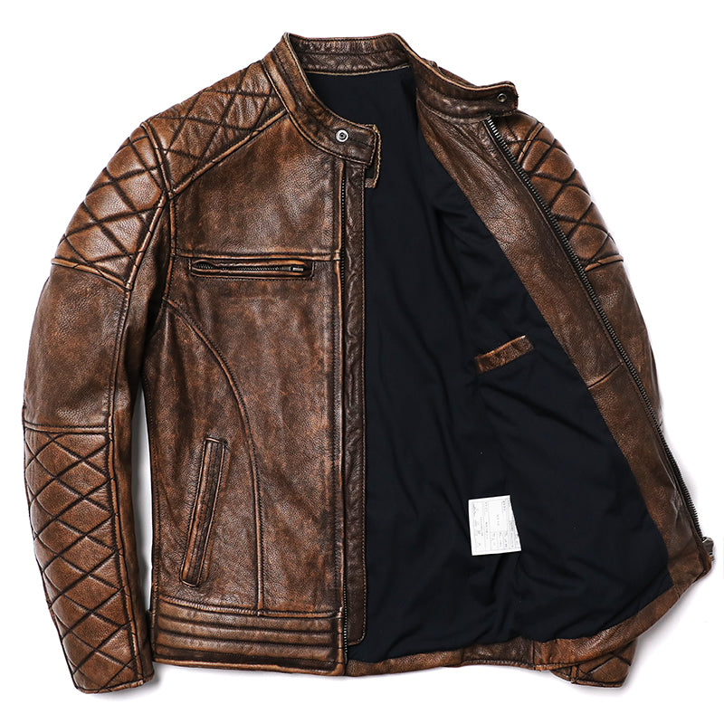 Men's Cow Leather Jacket