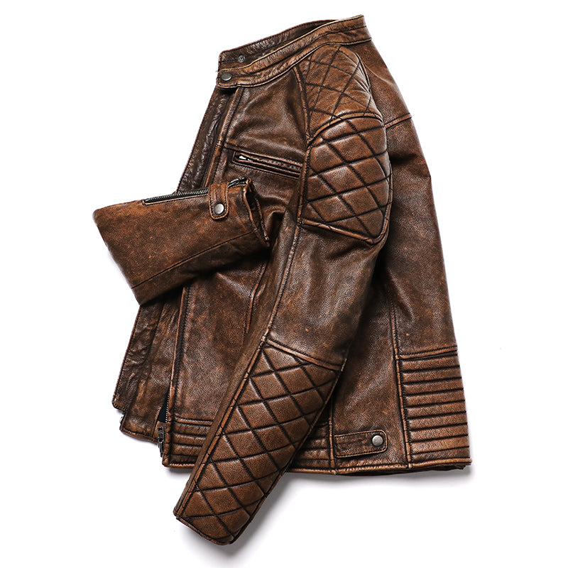 Men's Cow Leather Jacket